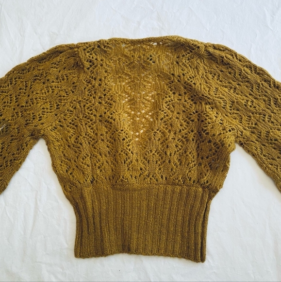 🍋Goldenrod For Love and Lemons Cardigan - Picture 2 of 7